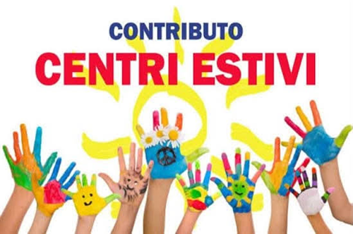 Erogazione contributi per le attivita' socio educative - (centri estivi) per il periodo giugno - settembre 2026
